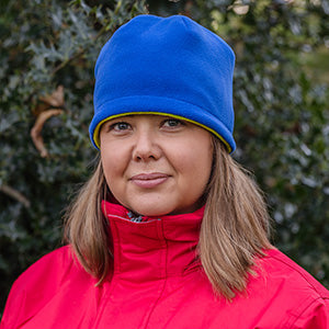 COOZO-Result Reversible fleece skull hat (R374X)