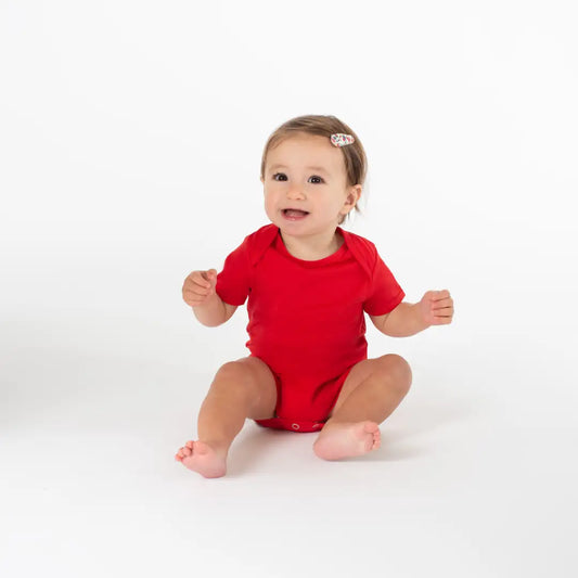 COOZO-Larkwood Essential Short Sleeve Baby Bodysuit (LW500)