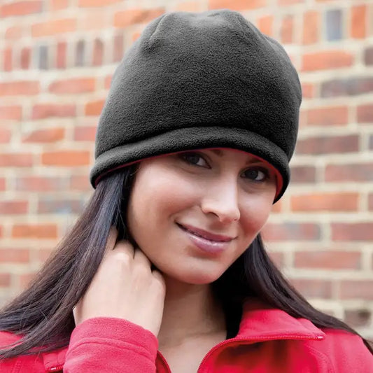 COOZO-Result Reversible fleece skull hat (R374X)