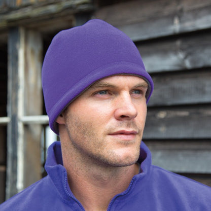 COOZO-Result Reversible fleece skull hat (R374X)
