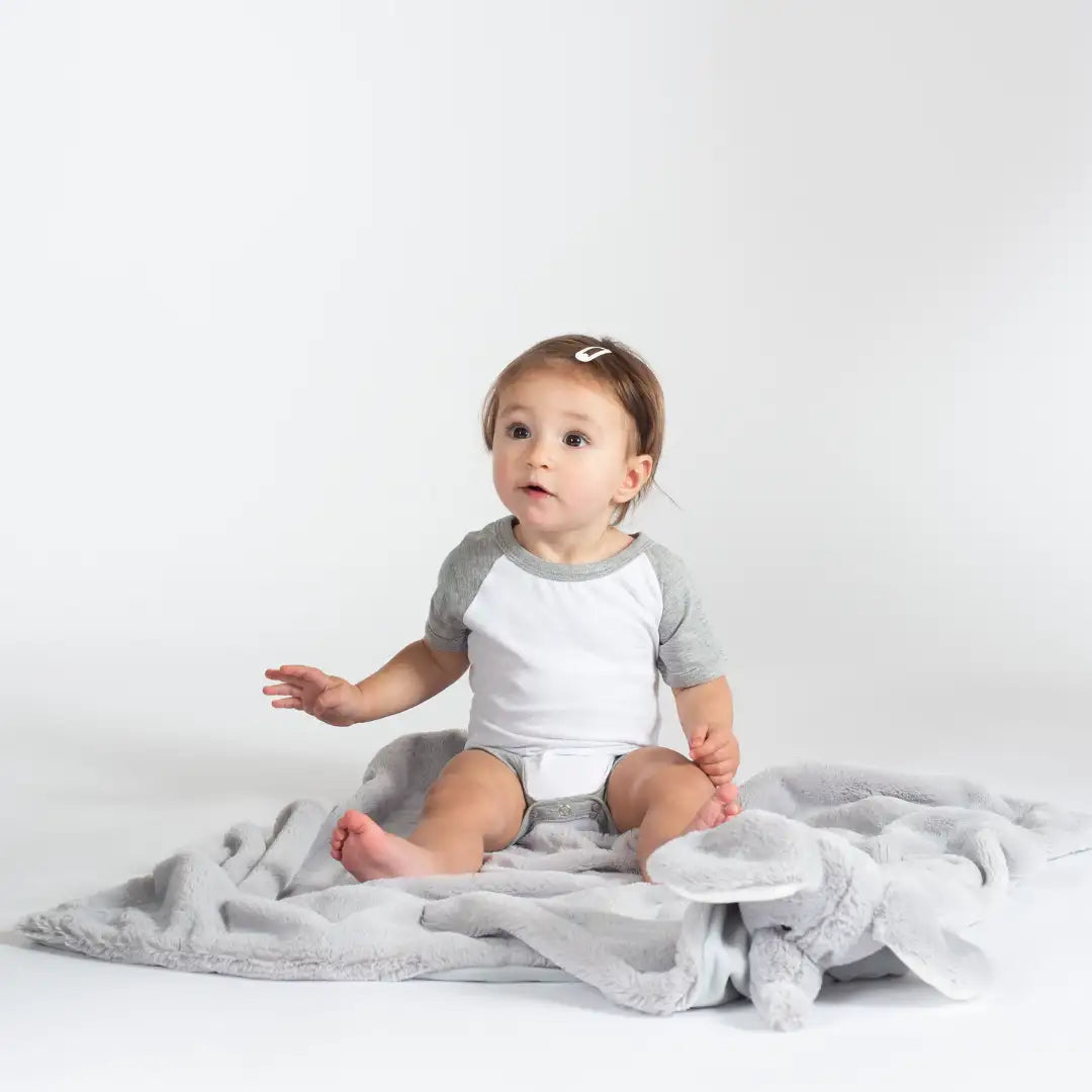 COOZO-Larkwood Essential Short Sleeve Baby Baseball Bodysuit (LW502)