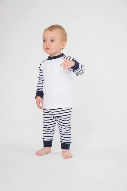 COOZO-Larkwood Baby/Toddler Striped Pyjamas (LW072)
