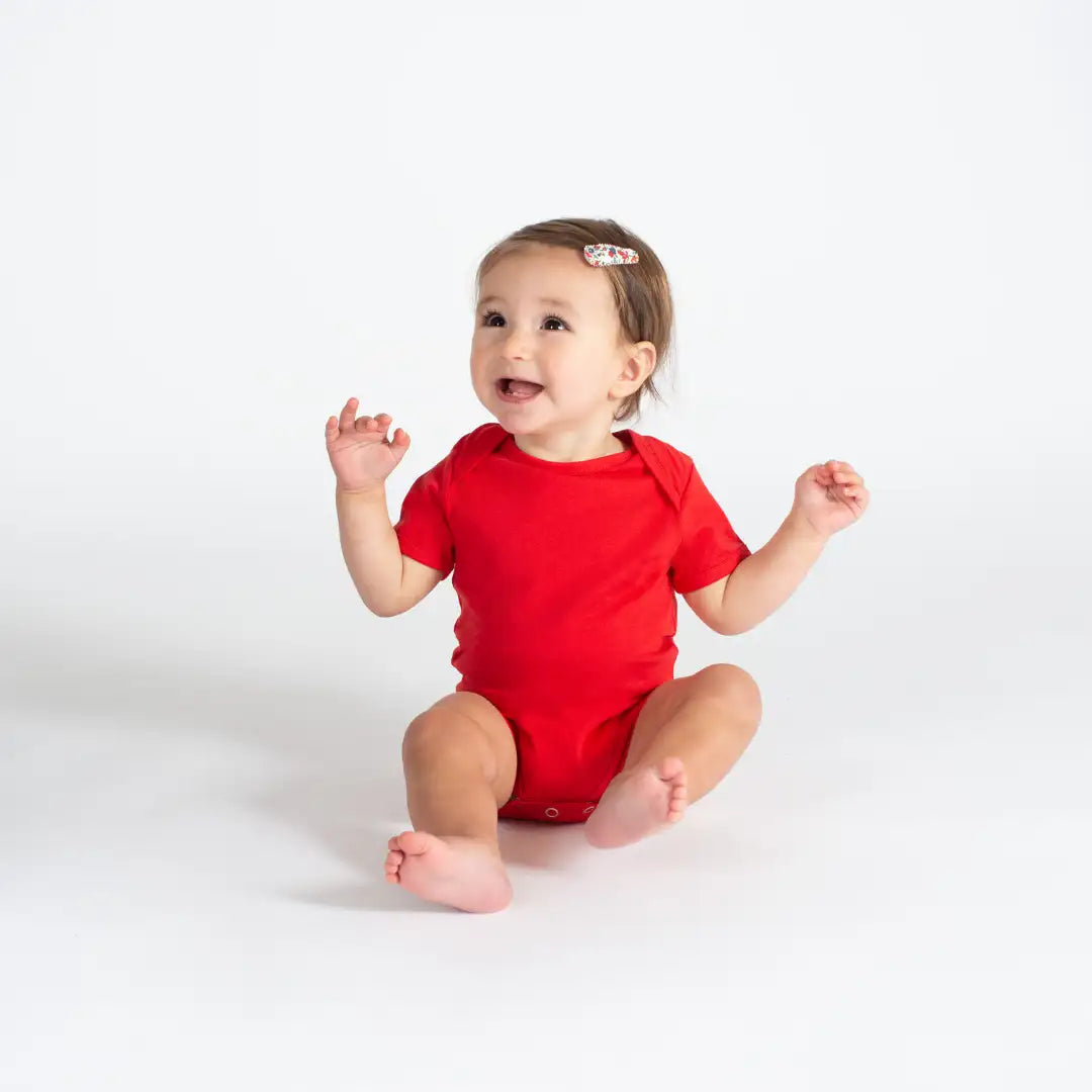 COOZO-Larkwood Essential Short Sleeve Baby Bodysuit (LW500)