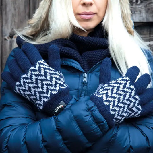COOZO-Result Pattern Thinsulate glove (R365X)