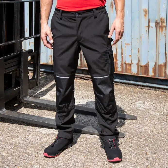 COOZO-Result Slim Softshell Work Trousers (R473X)
