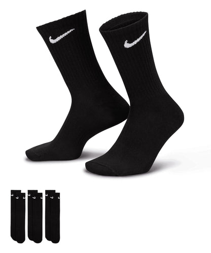 Nike SX7676 Everyday Lightweight Crew Socks (3 Pairs)