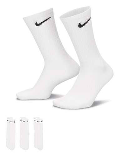 Nike SX7676 Everyday Lightweight Crew Socks (3 Pairs)