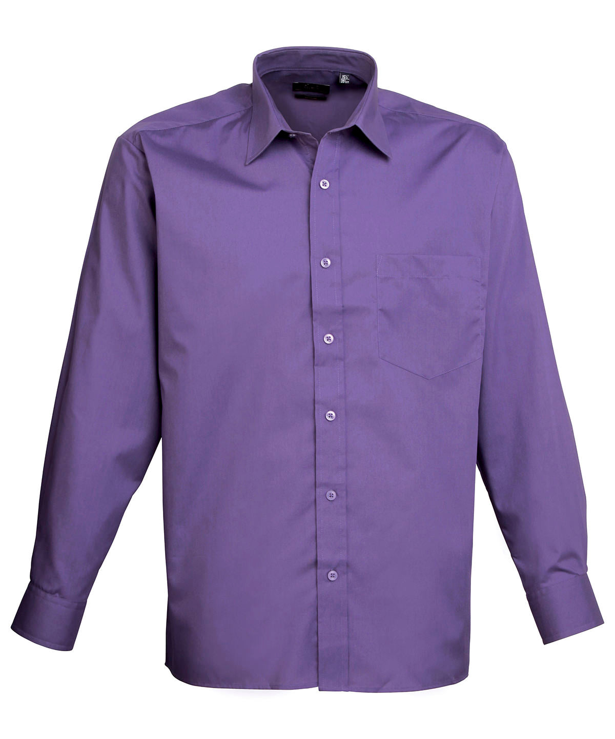 Premier Long Sleeve Poplin Shirt (PR200) Bright Colors - COOZO