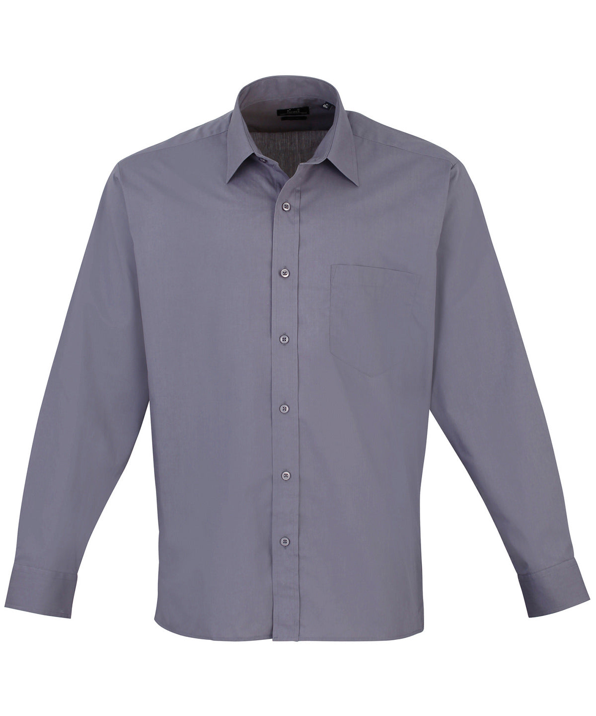 Premier Long Sleeve Poplin Shirt (PR200) Other Colors - COOZO