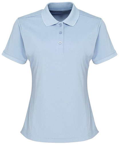 Premier Ladies Coolchecker Pique Polo Shirt Short Sleeve Quick Drying Polo PR616 - COOZO