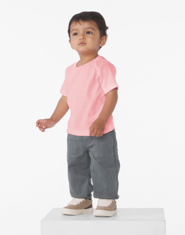Bella+Canvas CA3001B Baby Unisex Jersey Short Sleeve Tee 100% cotton - COOZO