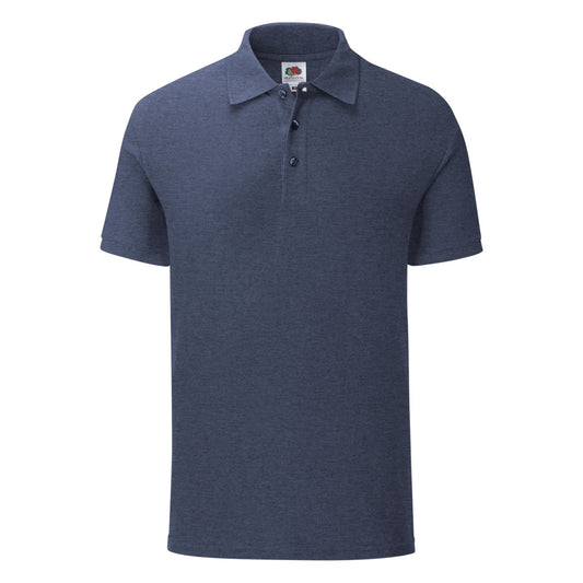 Fruit Of The Loom 63044 Mens Iconic Polo Shirt Heather Color - COOZO
