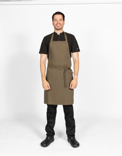 Dennys DP200 Multicoloured Bib Apron 28x36 - COOZO