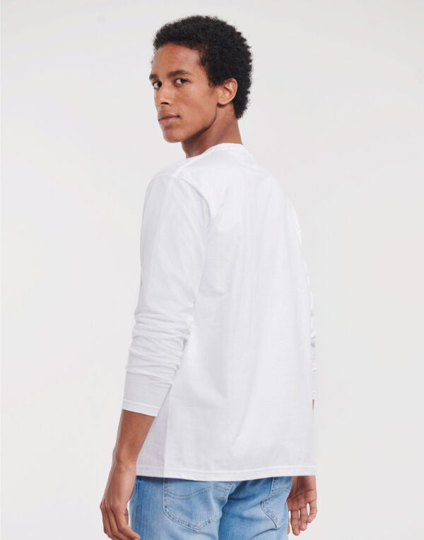 Russell 180L Classic Long Sleeve T-Shirt - COOZO