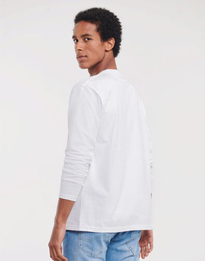 Russell 180L Classic Long Sleeve T-Shirt - COOZO