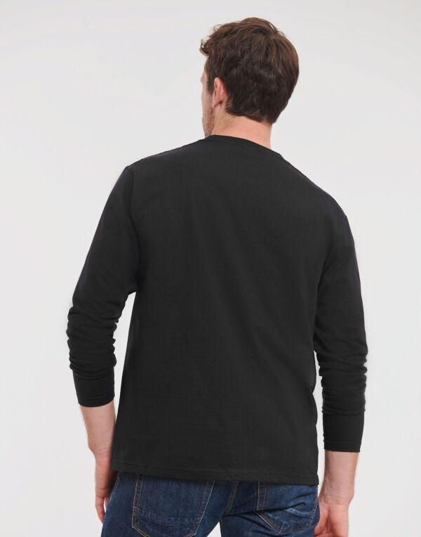 Russell 180L Classic Long Sleeve T-Shirt - COOZO