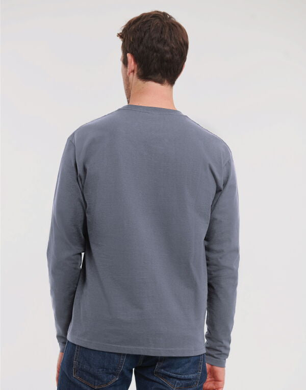 Russell 180L Classic Long Sleeve T-Shirt - COOZO