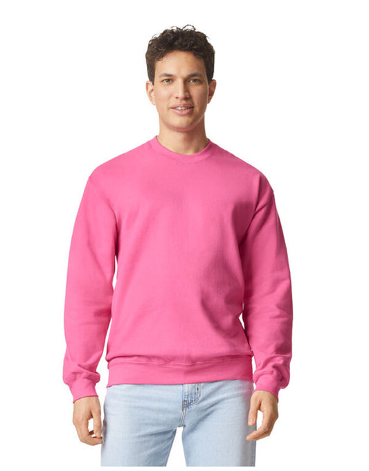 Gildan SF000 Softstyle Midweight Fleece Crewneck Sweatshirt Other Color - COOZO