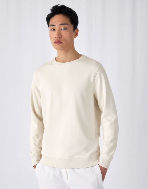 COOZO-Men's Organic Crew Neck Sweat