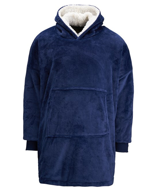 The Ribbon oversized cosy reversible sherpa hoodie - COOZO