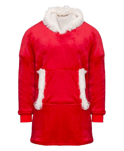 The Ribbon oversized cosy reversible sherpa hoodie - COOZO