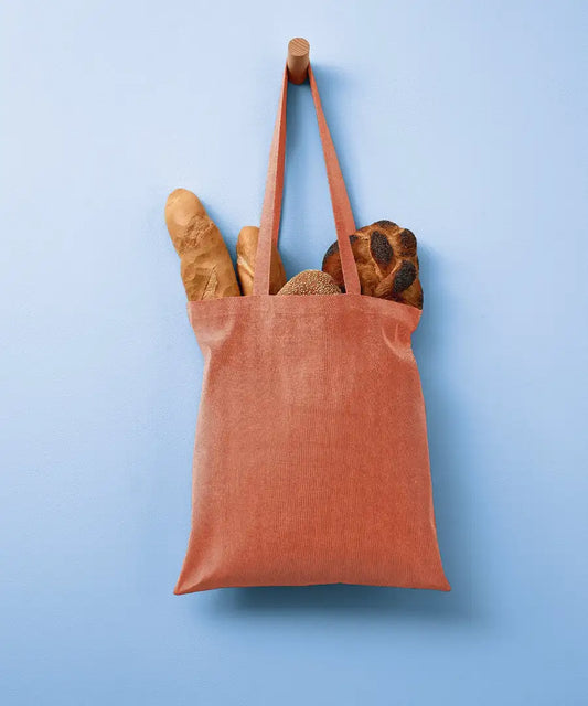 COOZO-Recycled cotton shopper long handle