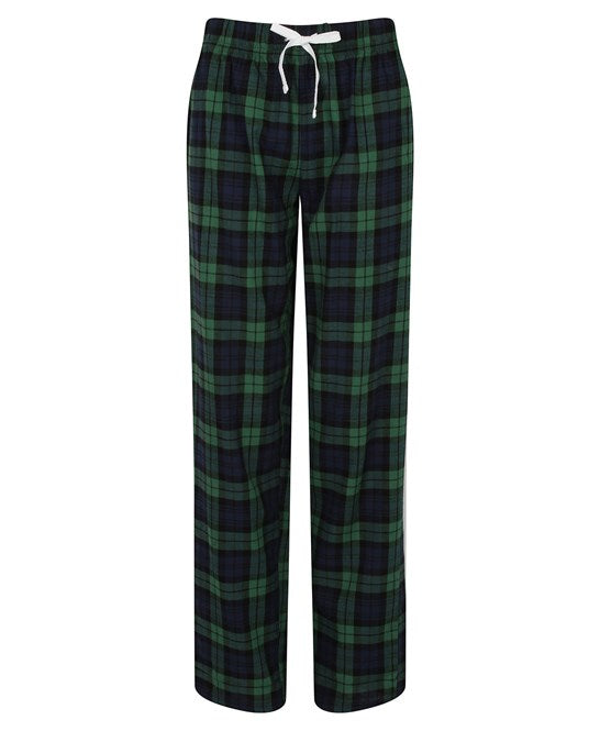 Ladies Tartan Lounge Pants - COOZO