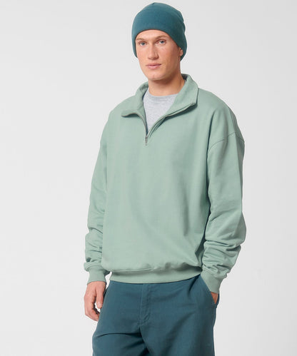Stanley/Stella SX216 Unisex Miller dry 1/4 zip sweatshirt