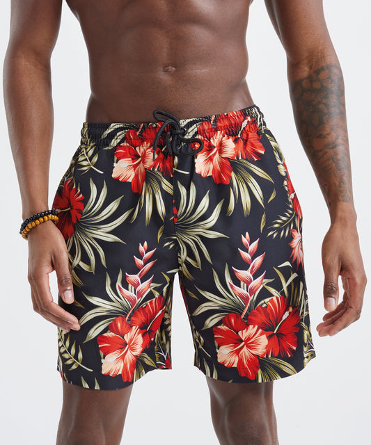 Wombat WB900 Men's swim holiday season shorts 100% Polyester microfibre - COOZO