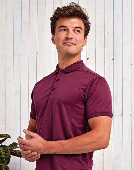 COOZO-Premier Coolchecker Pique Polo Shirt (PR615)