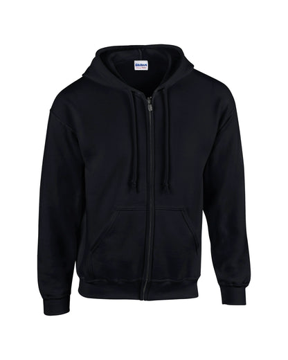Gildan 18600B Kids Youth Heavy Blend Zip Hooded Sweatshirt - COOZO