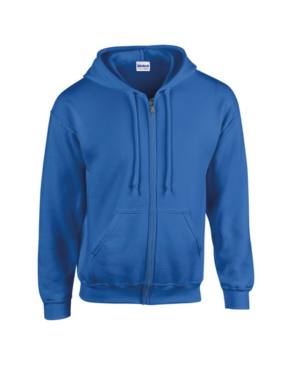 Gildan 18600B Kids Youth Heavy Blend Zip Hooded Sweatshirt - COOZO
