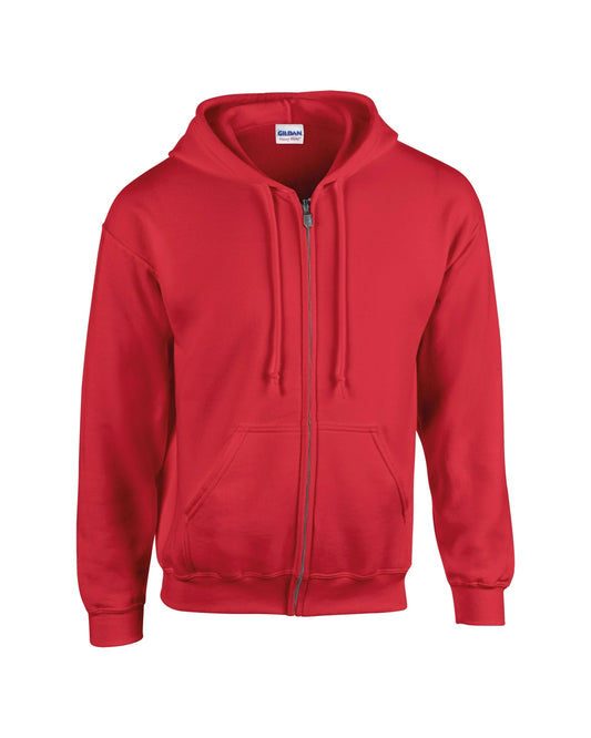 Gildan 18600B Kids Youth Heavy Blend Zip Hooded Sweatshirt - COOZO