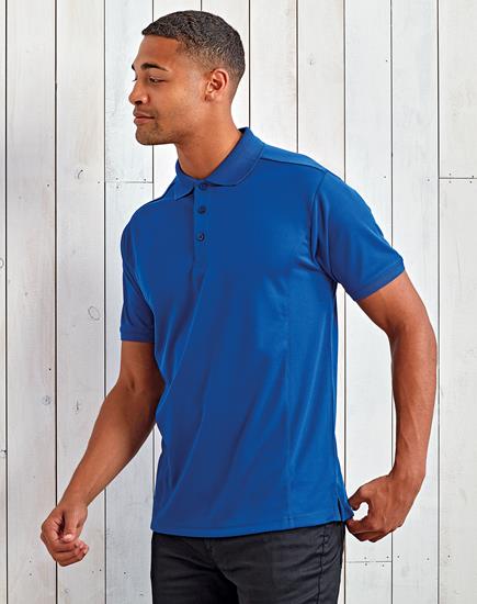 COOZO-Premier Coolchecker Pique Polo Shirt (PR615)