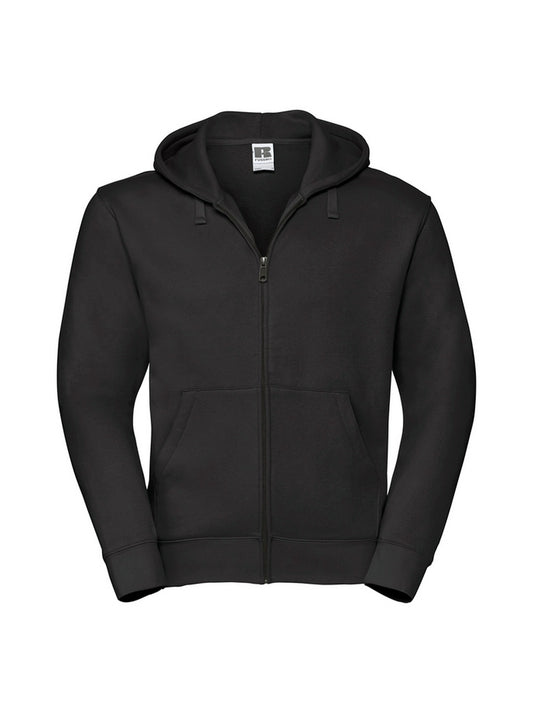 Authentic Zip Hood 280gsm Adult-BLKXS
