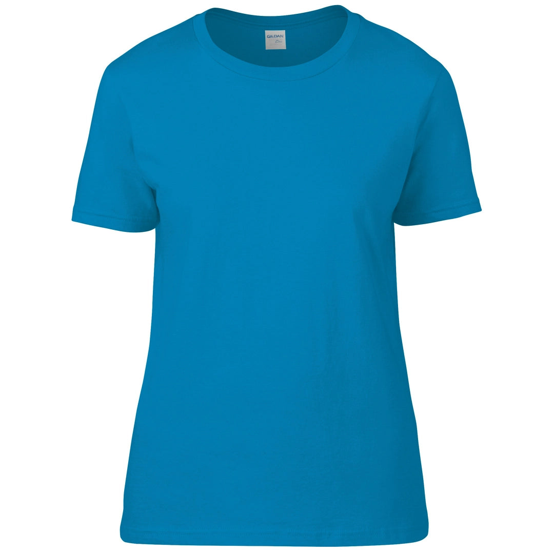 Gildan 4100L Ladies Premium Ringspun Cotton T-Shirt - COOZO