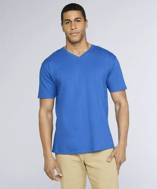 COOZO-Premium Ringspun Cotton V-Neck T-Shirt 185gsm Adult