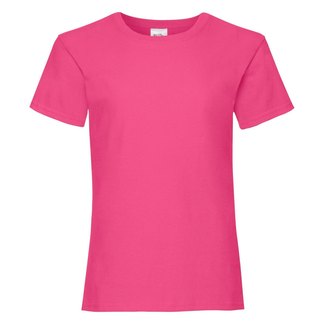 Fruit Of The Loom 61005 Girls Valueweight T-Shirt - COOZO