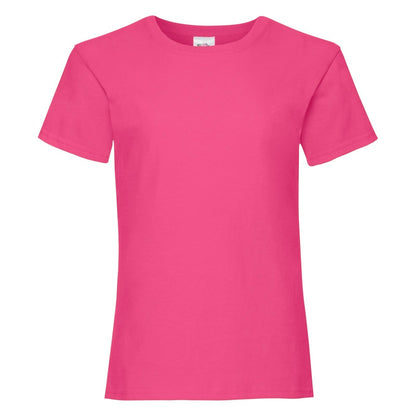Fruit Of The Loom 61005 Girls Valueweight T-Shirt - COOZO