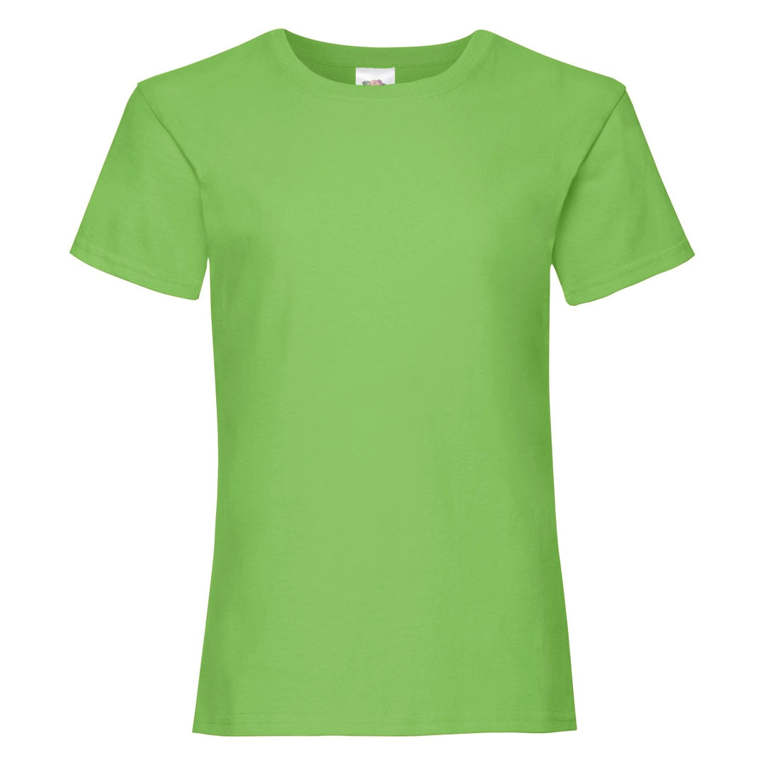 Fruit Of The Loom 61005 Girls Valueweight T-Shirt - COOZO