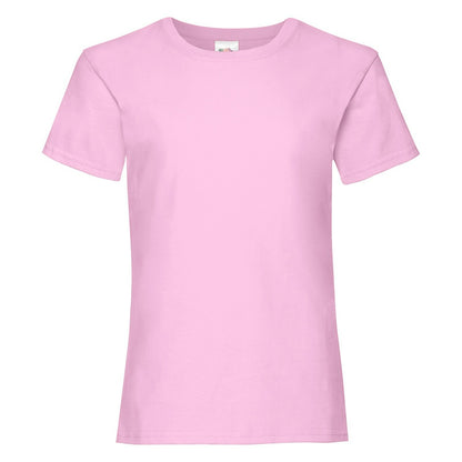 Fruit Of The Loom 61005 Girls Valueweight T-Shirt - COOZO