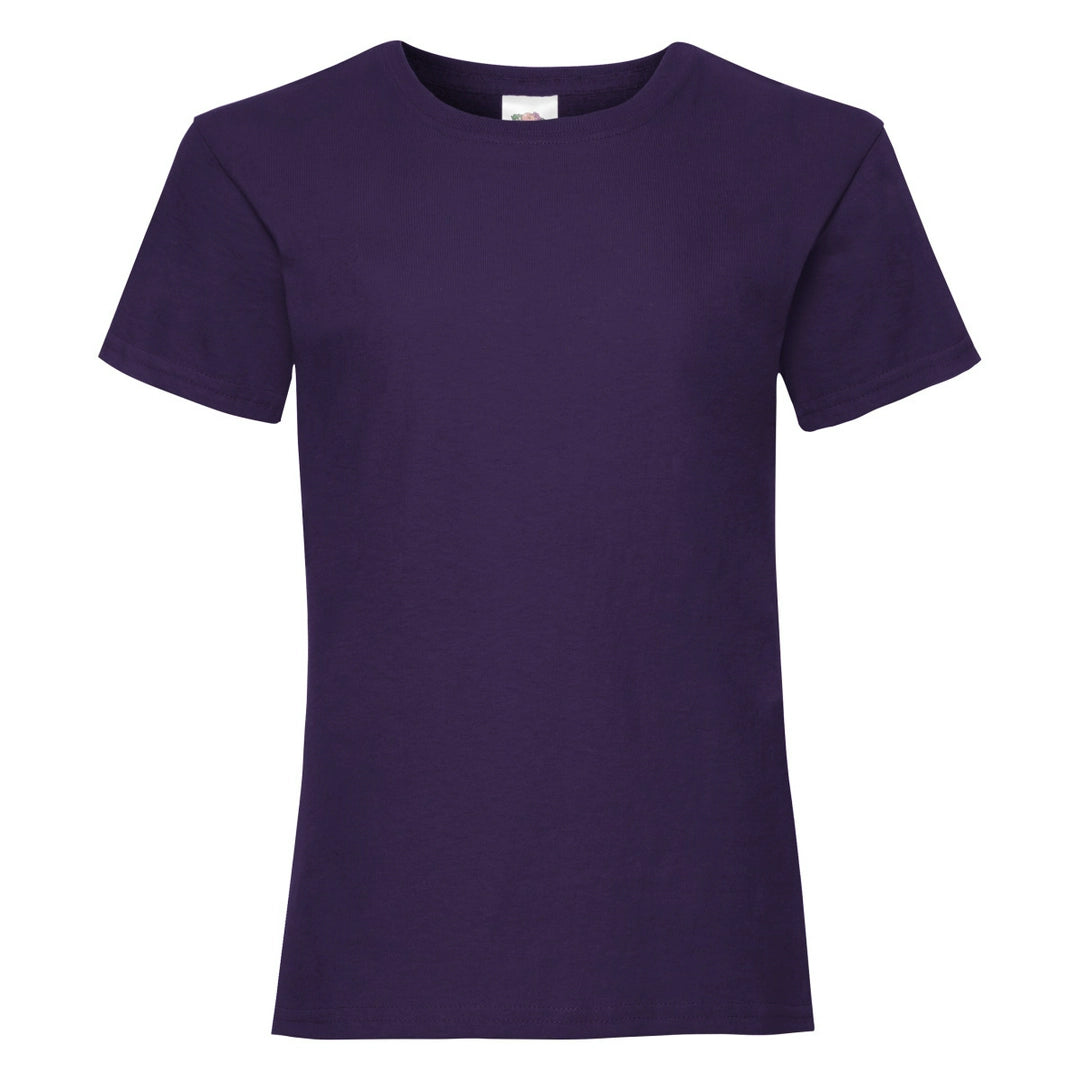 Fruit Of The Loom 61005 Girls Valueweight T-Shirt - COOZO