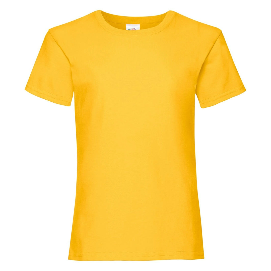 Fruit Of The Loom 61005 Girls Valueweight T-Shirt - COOZO