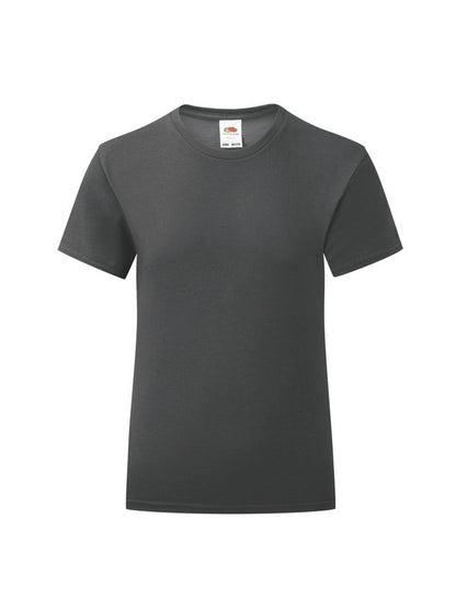 Fruit Of The Loom 61025 Girls Iconic 150 T-Shirt - COOZO