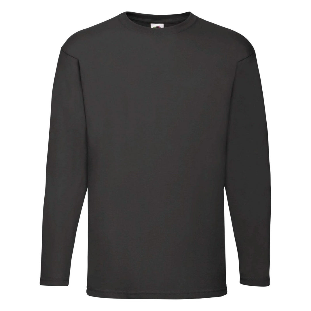 Fruit Of The Loom 61038 Adult Valueweight Long Sleeve T-Shirt - COOZO