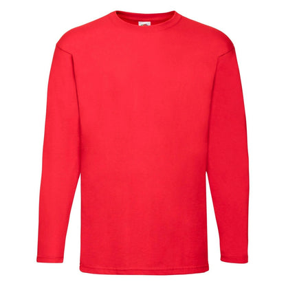 Fruit Of The Loom 61038 Adult Valueweight Long Sleeve T-Shirt - COOZO