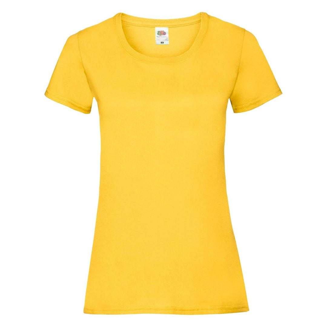 Fruit Of The Loom 61372 Ladies Valueweight T-Shirt - COOZO