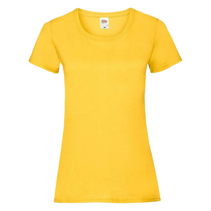 Fruit Of The Loom 61372 Ladies Valueweight T-Shirt - COOZO