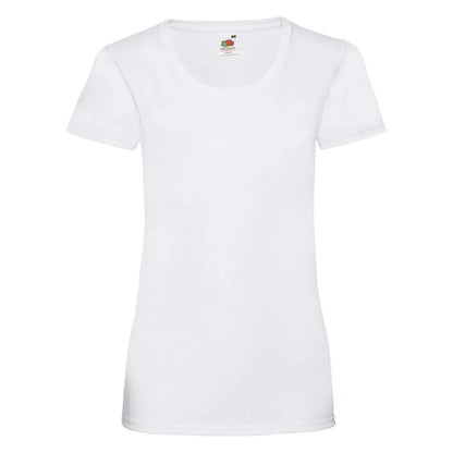 Fruit Of The Loom 61372 Ladies Valueweight T-Shirt - COOZO