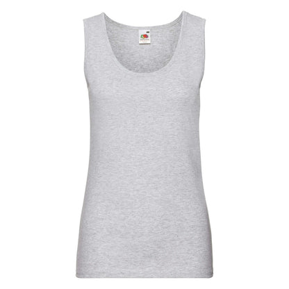 Fruit Of The Loom 61376 Ladies Valueweight Athletic Vest - COOZO